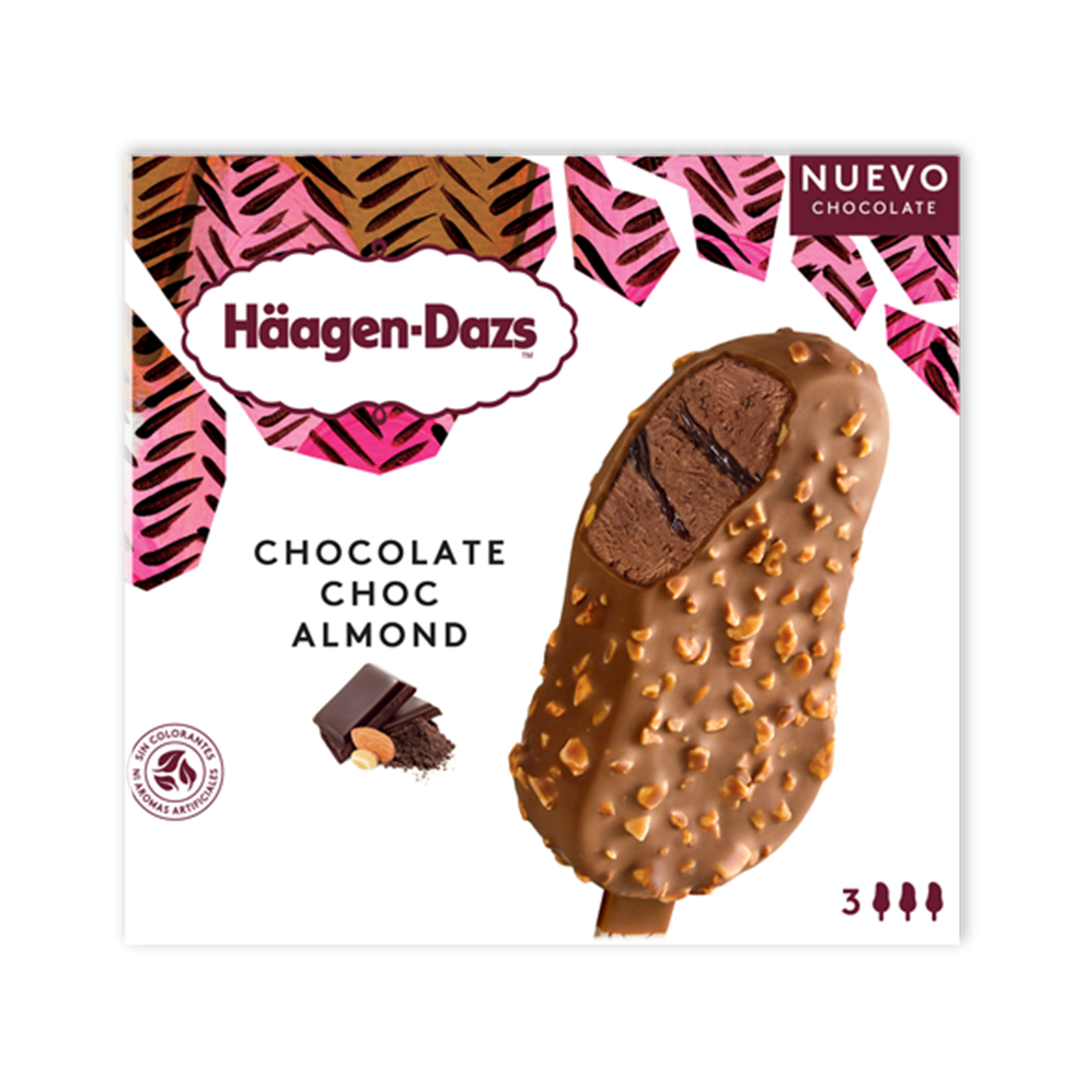 Chocolate Choc Almond Stickbar Multipack